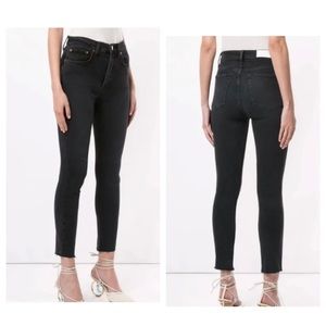 Re/Done 90’s High Rise Ankle Crop Jeans sz 28